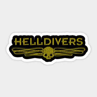 Helldivers Sticker